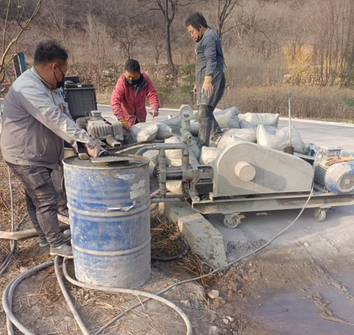 廊坊路面下沉注浆
